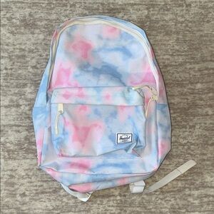 Herschel Tie-Dye Backpack in Pink, Blue & Cream